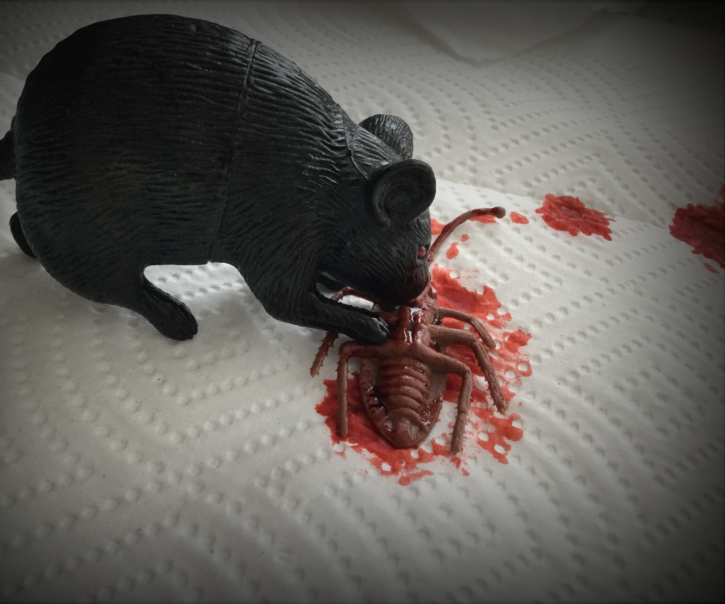 How to Make a Rat Eating a Cockroach Prop