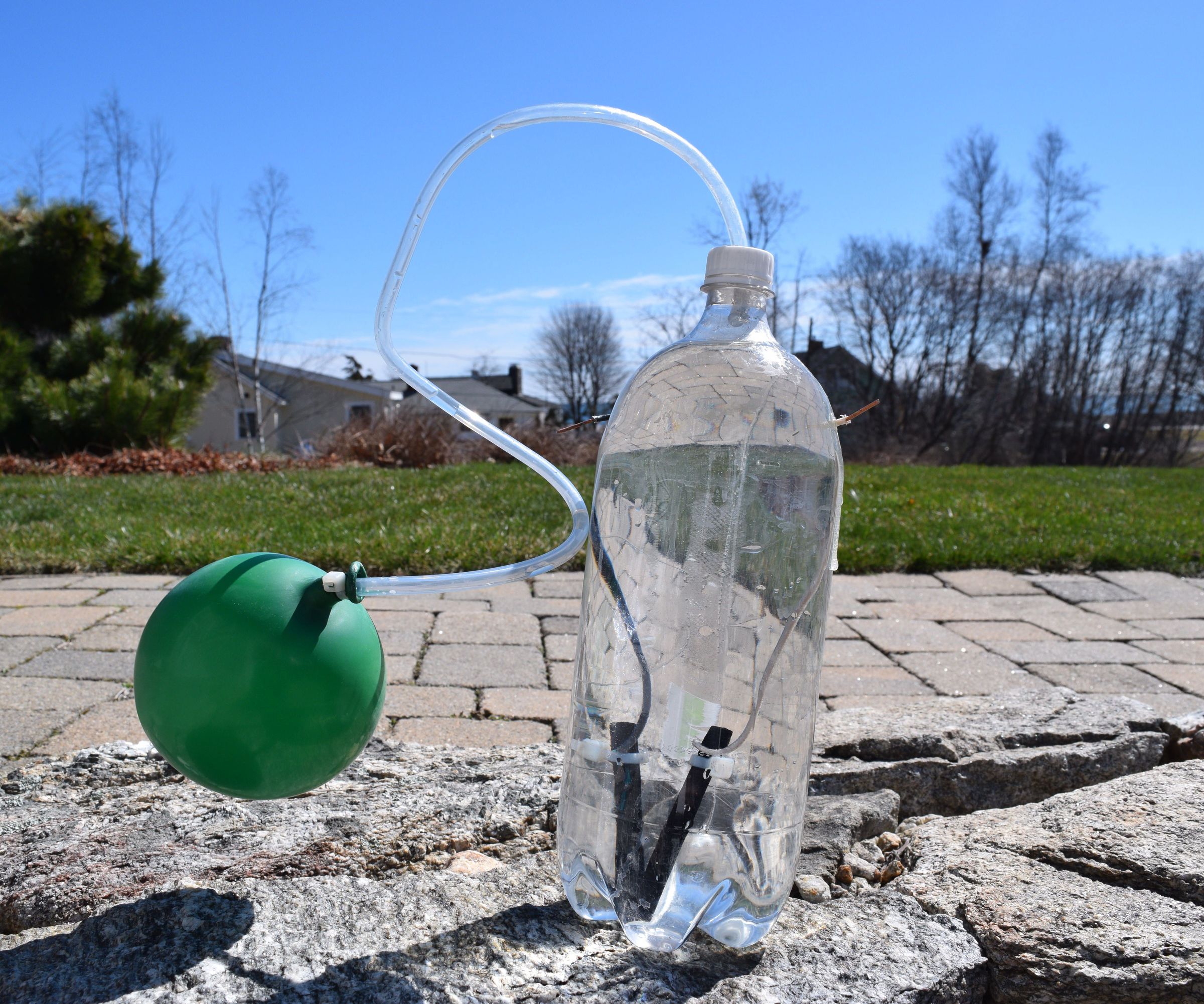 Explosive Water Through Electrolysis