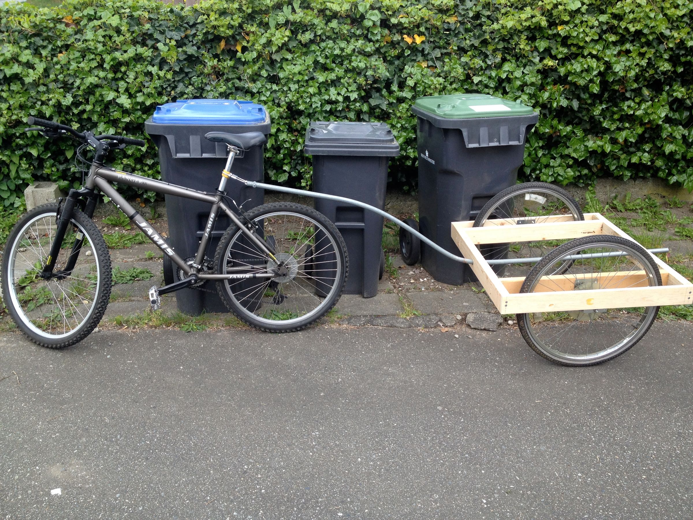 build a bike trailer