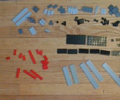 Simple WWII Era Lego Japanese Destroyer Yudachi