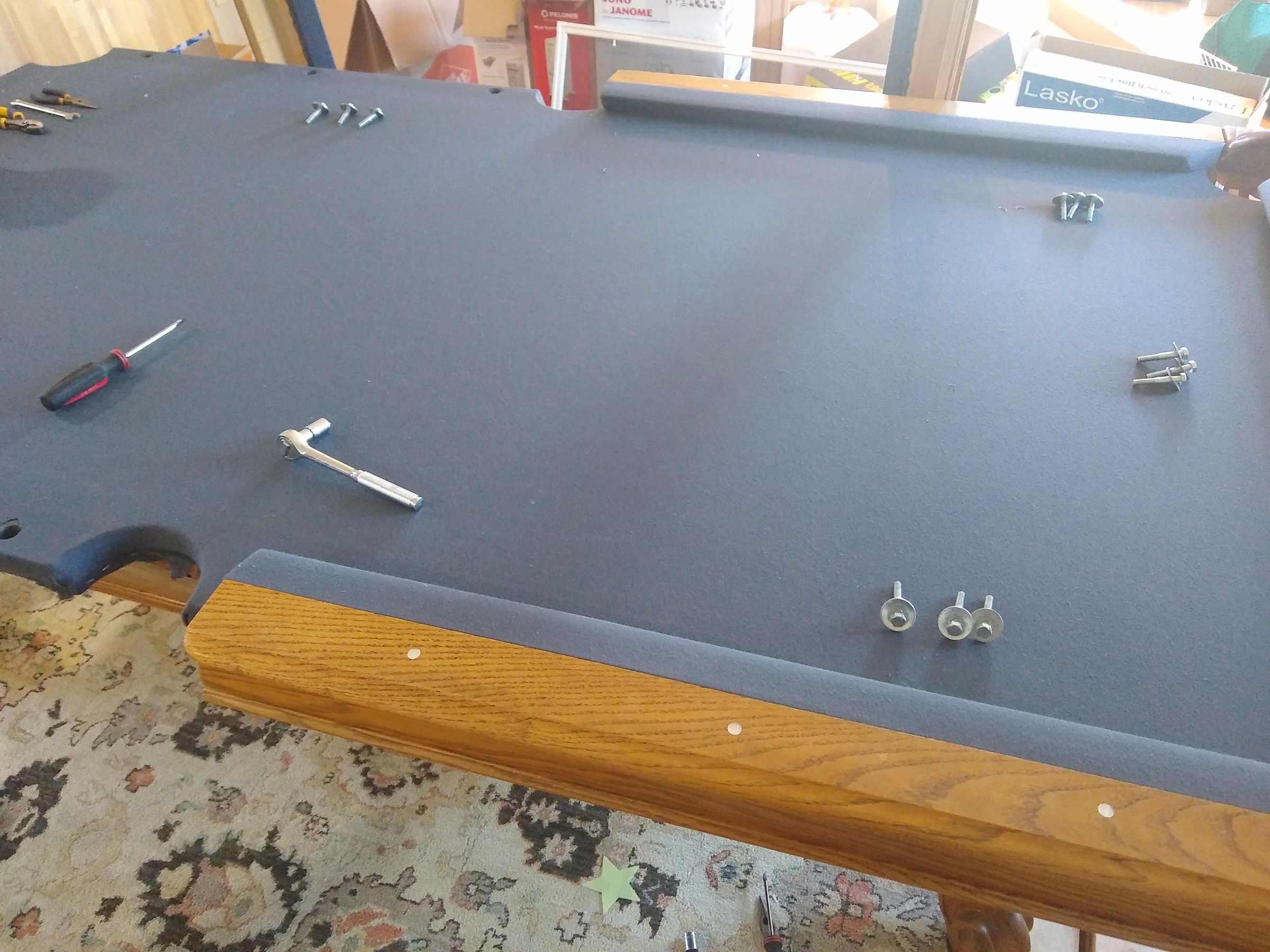 How to Disassemble a Pool Table 9 Steps Instructables