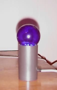 USB powered cobalt desk lamp