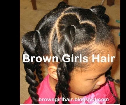 Hair Style With Hearts (Valentine's Day)