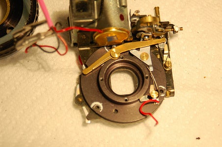 Reassembly of Shutter Assembly