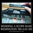 How To Bed A Scope Base - Remington M700 .308 AAC-SD Tactical Rifle