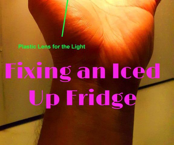 Troubleshooting an Iced Up Fridge Freezer.