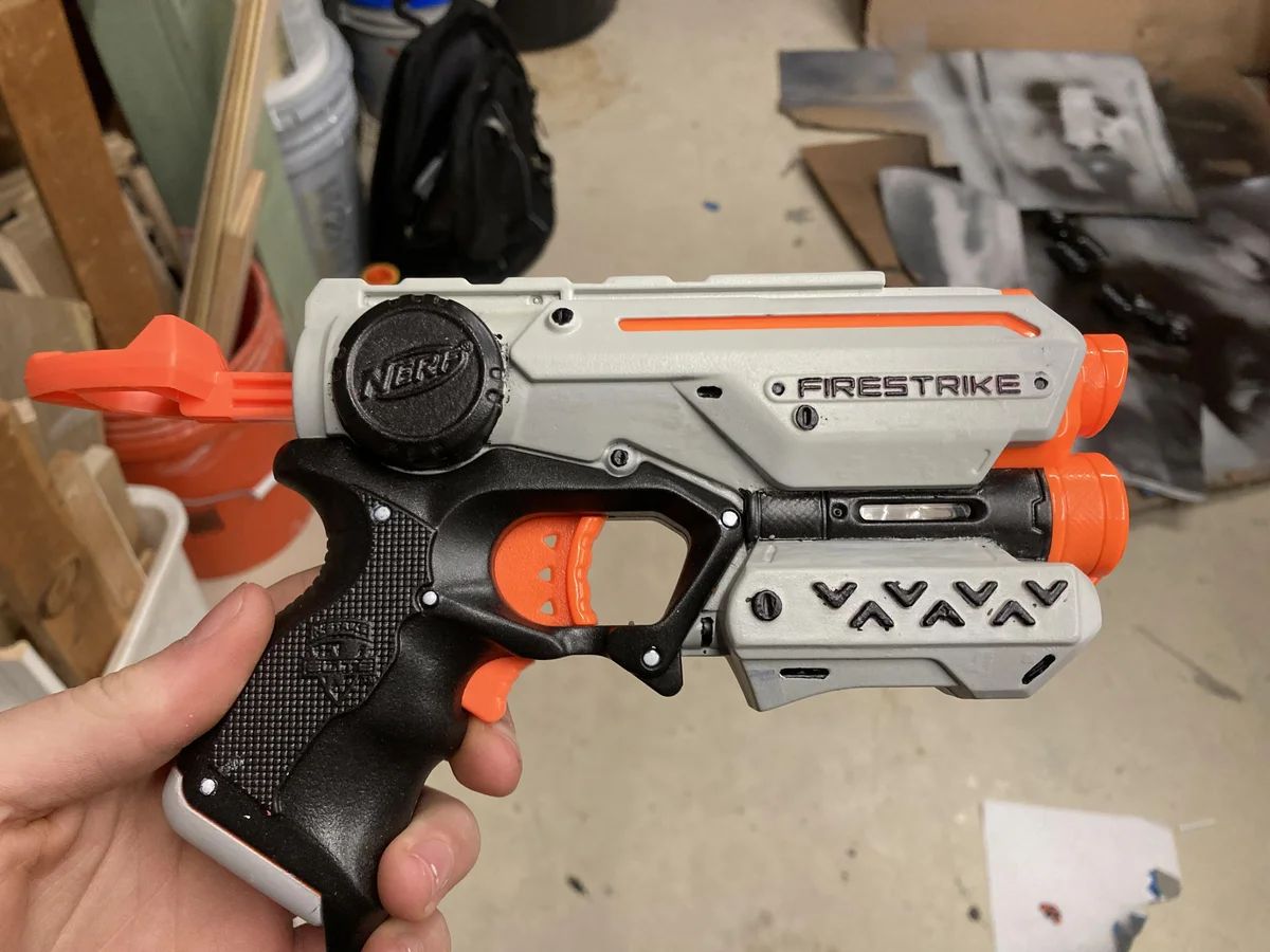 How to Modify a Nerf Firestrike or Nerf Volt
