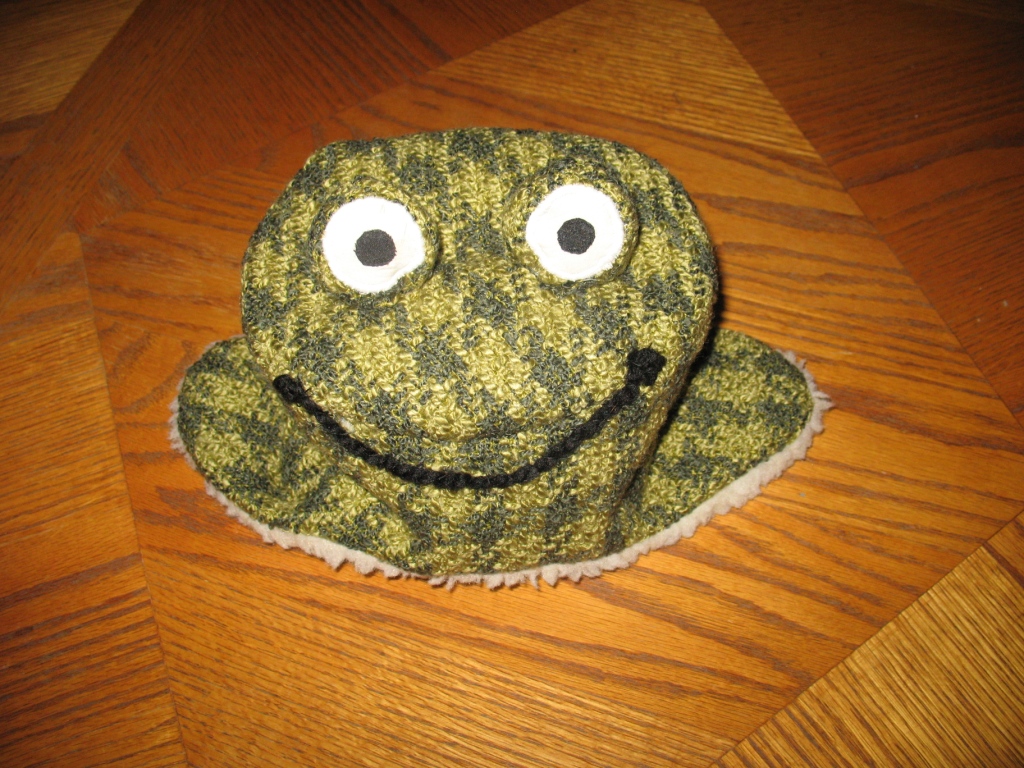 Quick and Easy Frog Hat