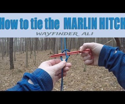 How to Tie a Marlin Hitch- Pull a Rope You Can't Get a Grip On