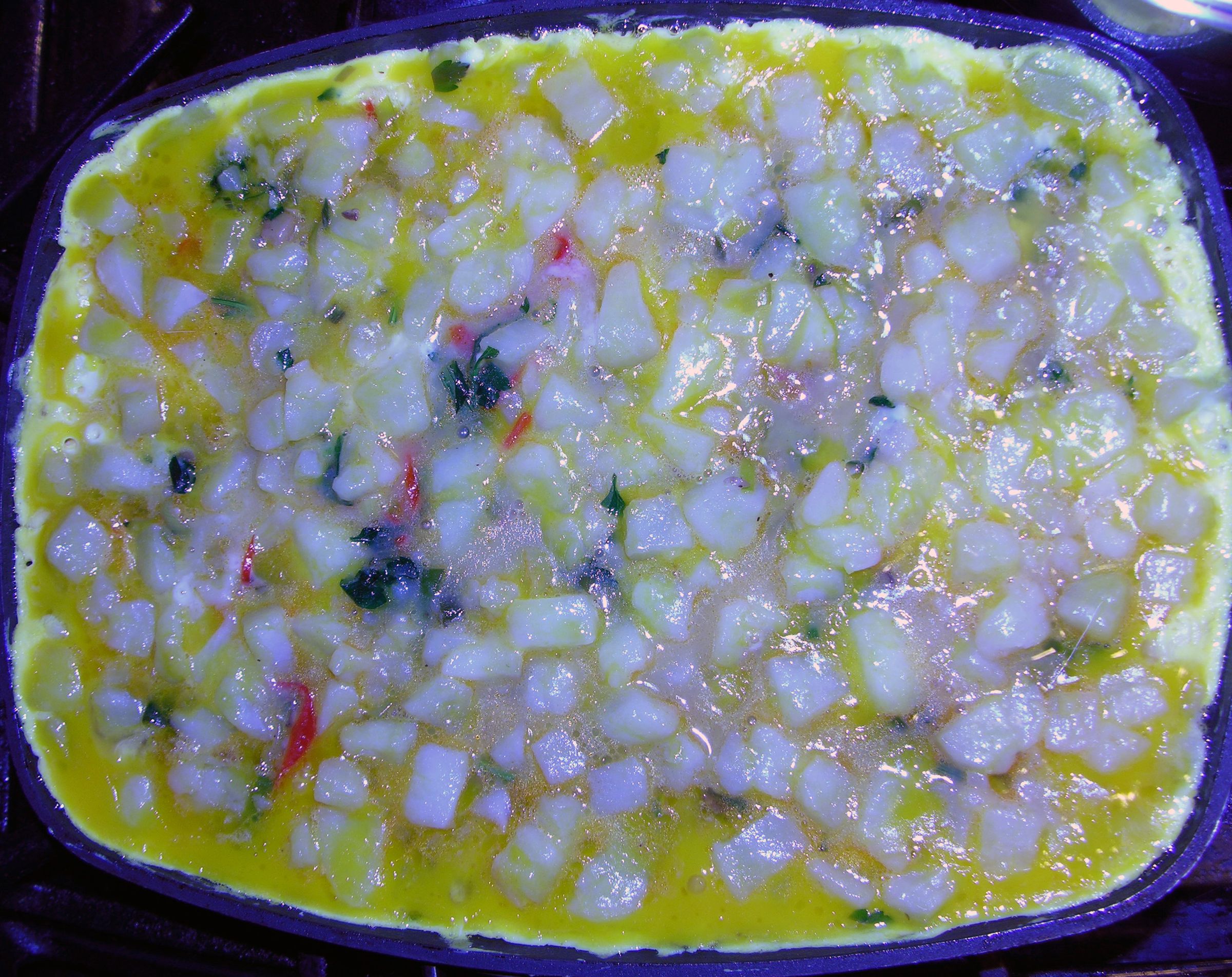 Leek Potato Egg Pie 11 Steps Instructables