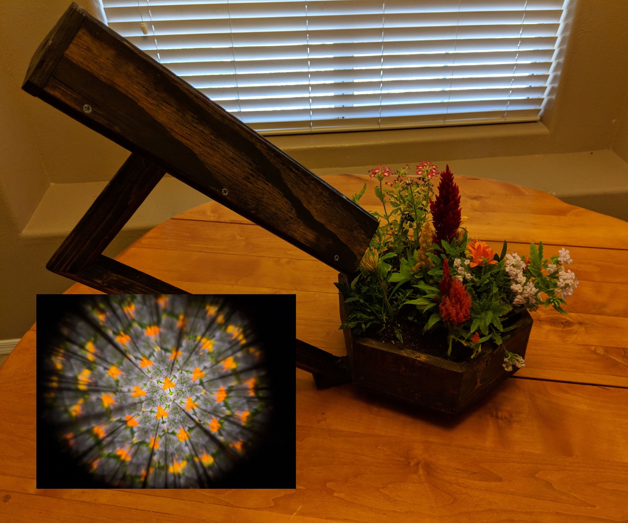 Tabletop Kaleidoscope Planter