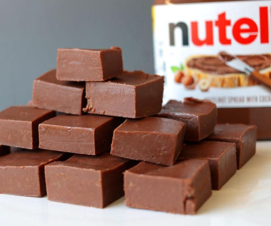 3-Ingredient Nutella Fudge