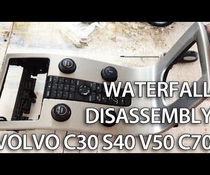 Waterfall Console Disassembly Volvo C30, S40, V50, C70