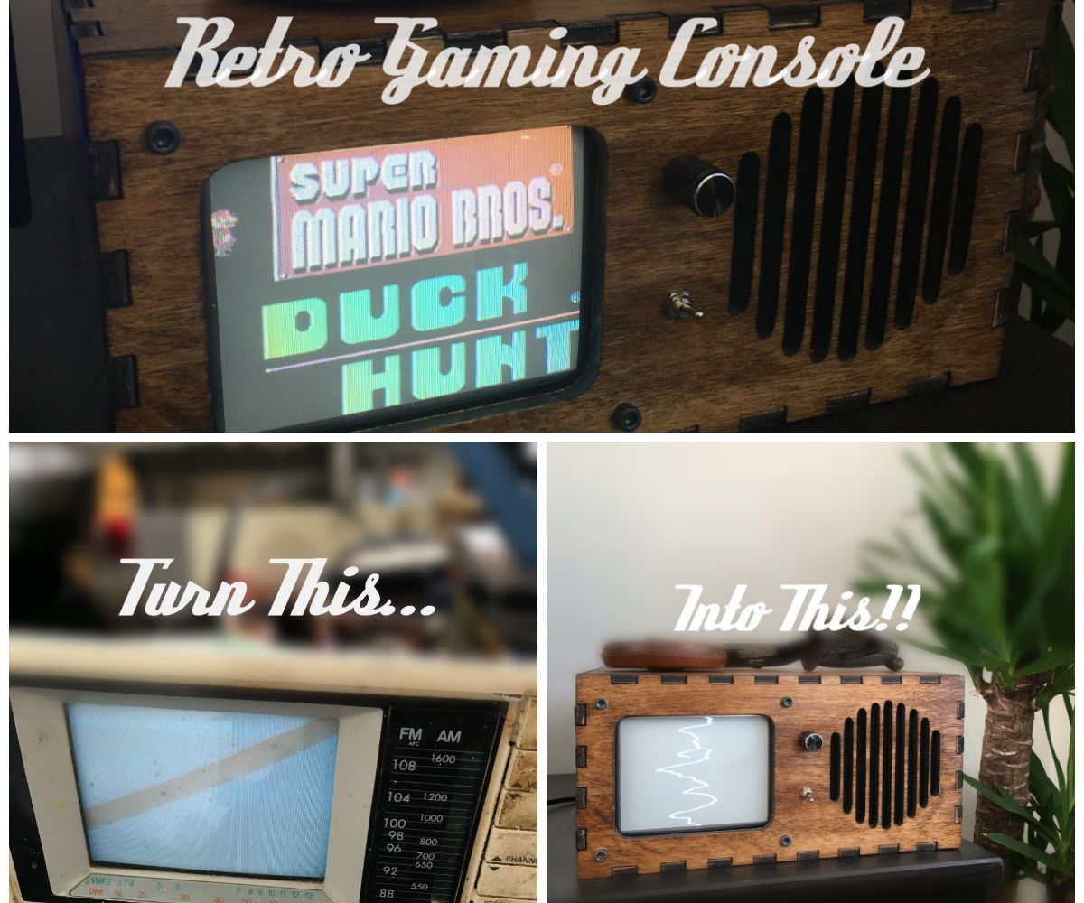 Reuse That Old Thrift Store TV