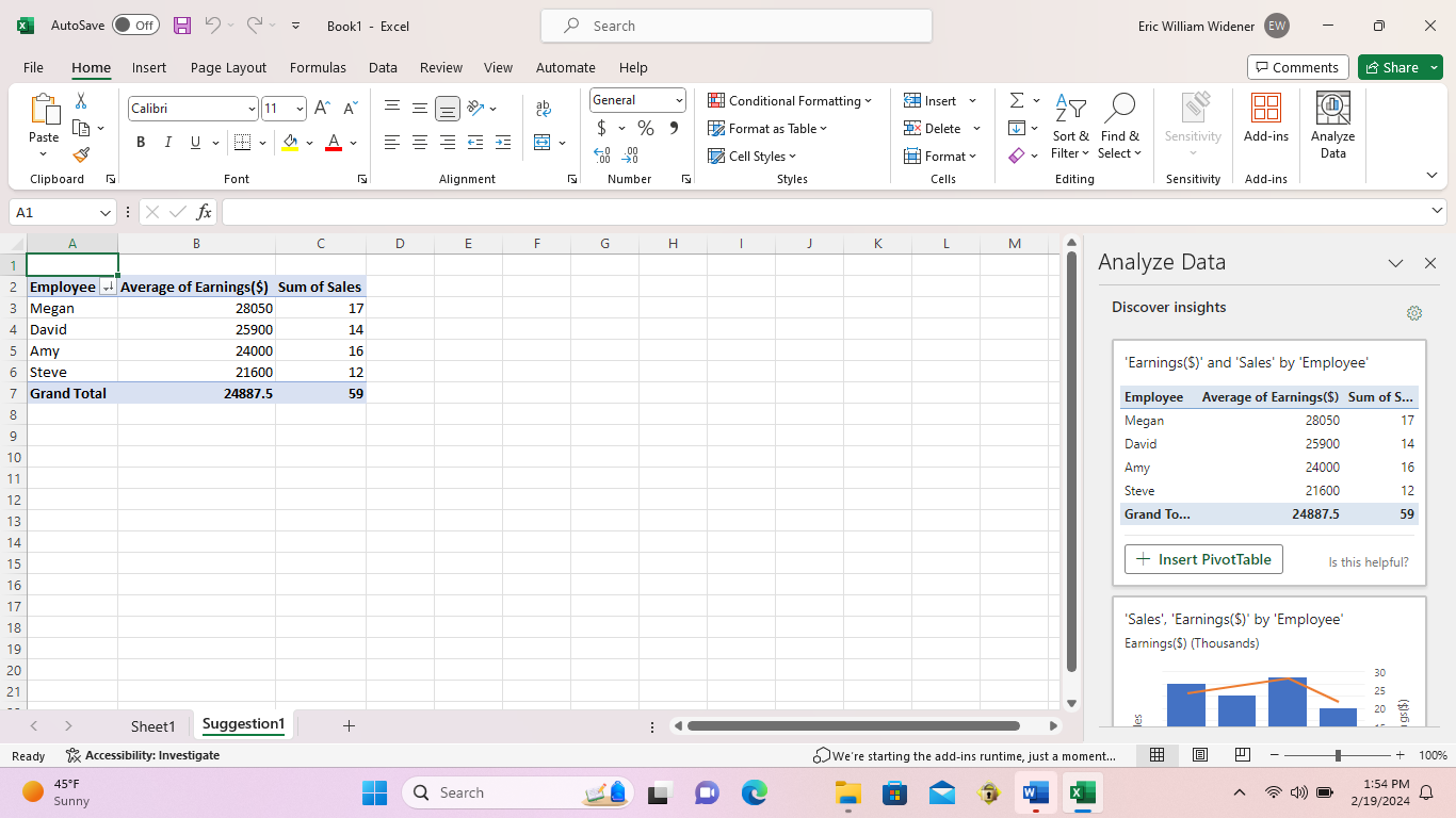 Job Aid: How to Make a Simple Excel Table