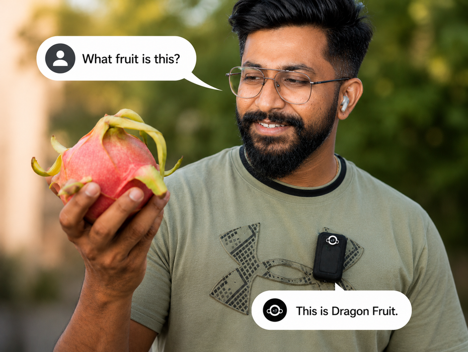 Testing AI Pin Fruit Recognition