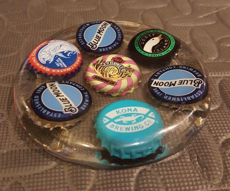 How to Make a Personalized Epoxy Resin Coaster