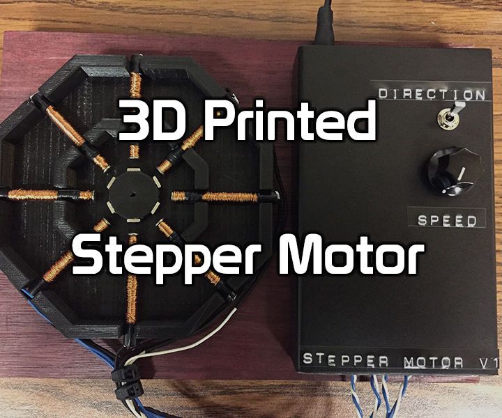 3D Printed Stepper Motor