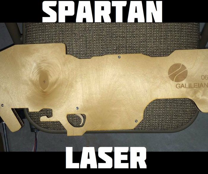 Laser Cut Spartan Laser