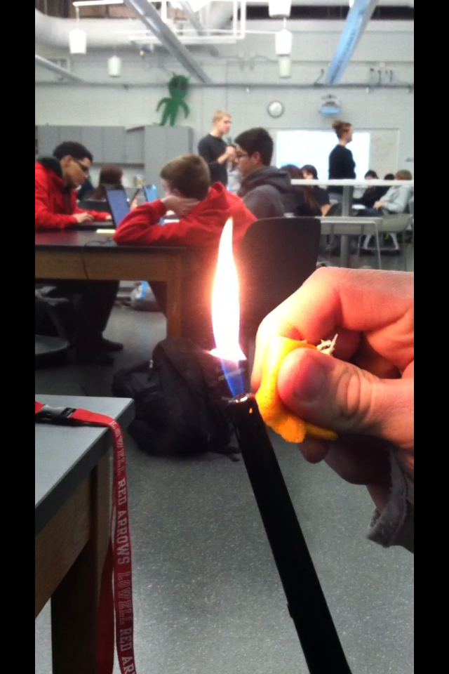 Limonene Reaction