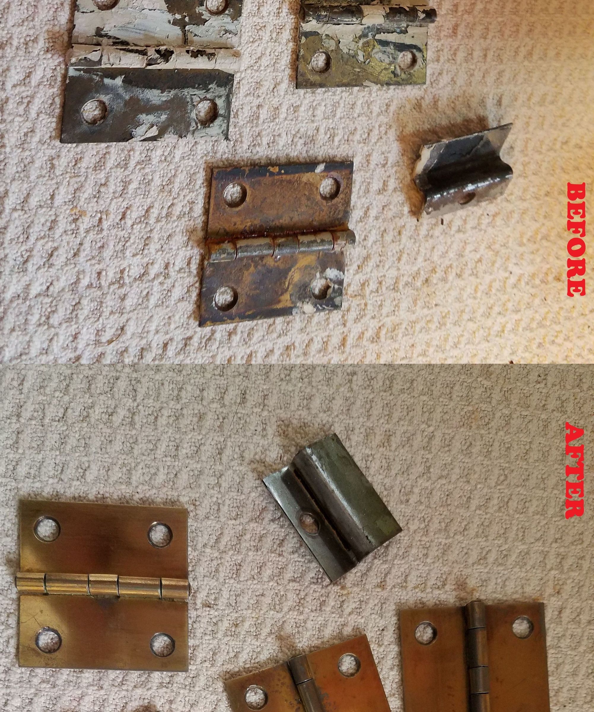 How to Clean Old Metal Fixtures