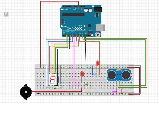 Red Signal Crossing by Karam