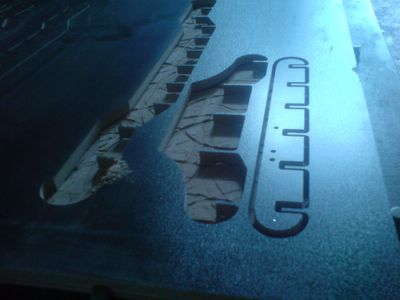Cnc Machinery With 16 Mm MDF Sheet