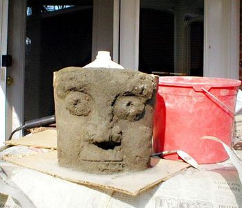 Hypertufa Face Pots or Grots