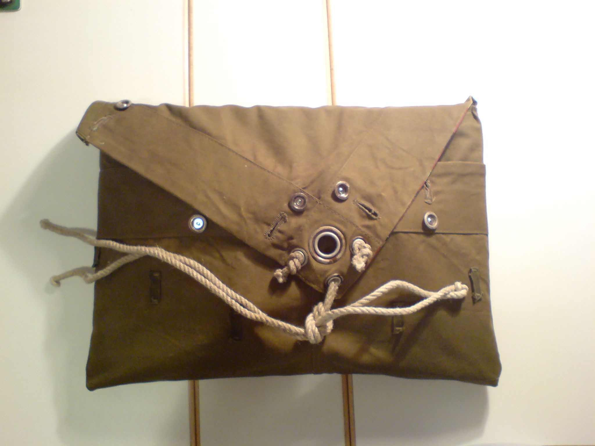 Laptop Sleeve Made Out of Some Used Military Fabrics