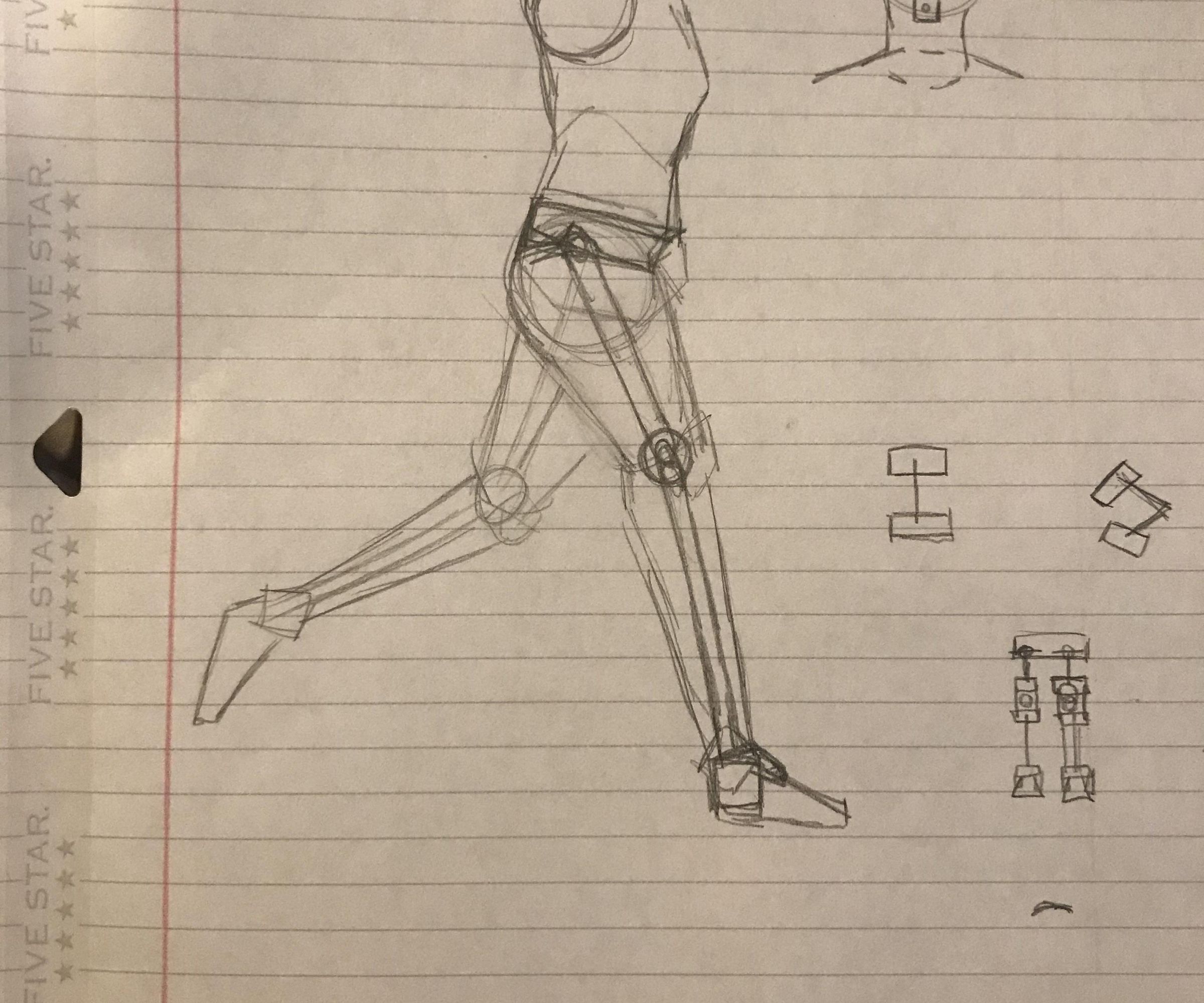 Leg Exoskeleton Models