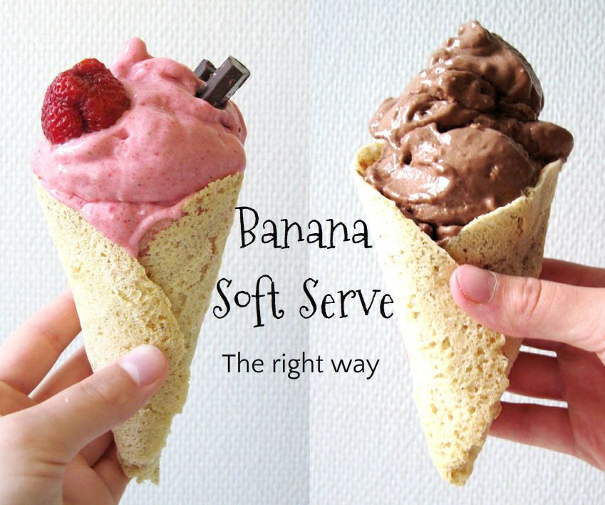 Banana Ice Cream the Right Way