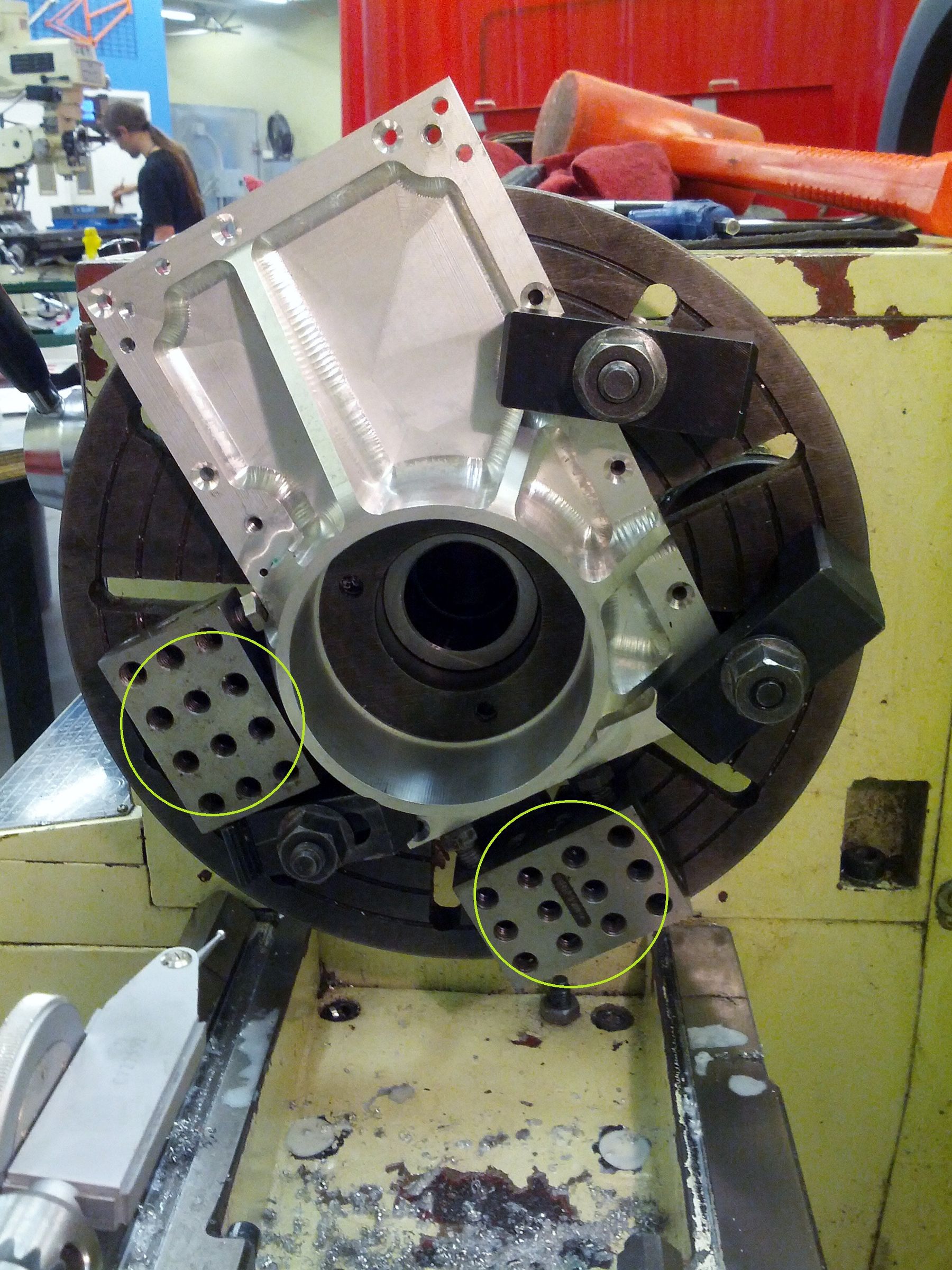 Adjusting Parts on Faceplate Made Easy (Lathe)