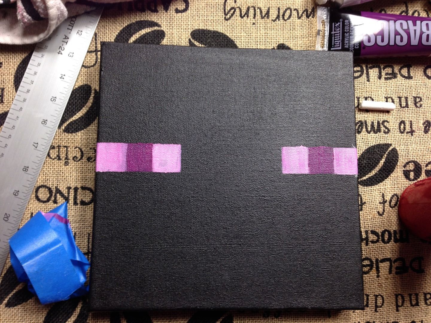 How to Paint Minecraft Faces - Creeper - Pig - Stampy Cat - Enderman ...