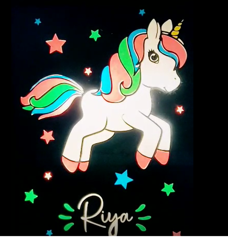 Unicorn Night Light 7 Steps Instructables