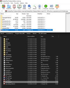 Replace the Preset File for the TFT_eSPI Library