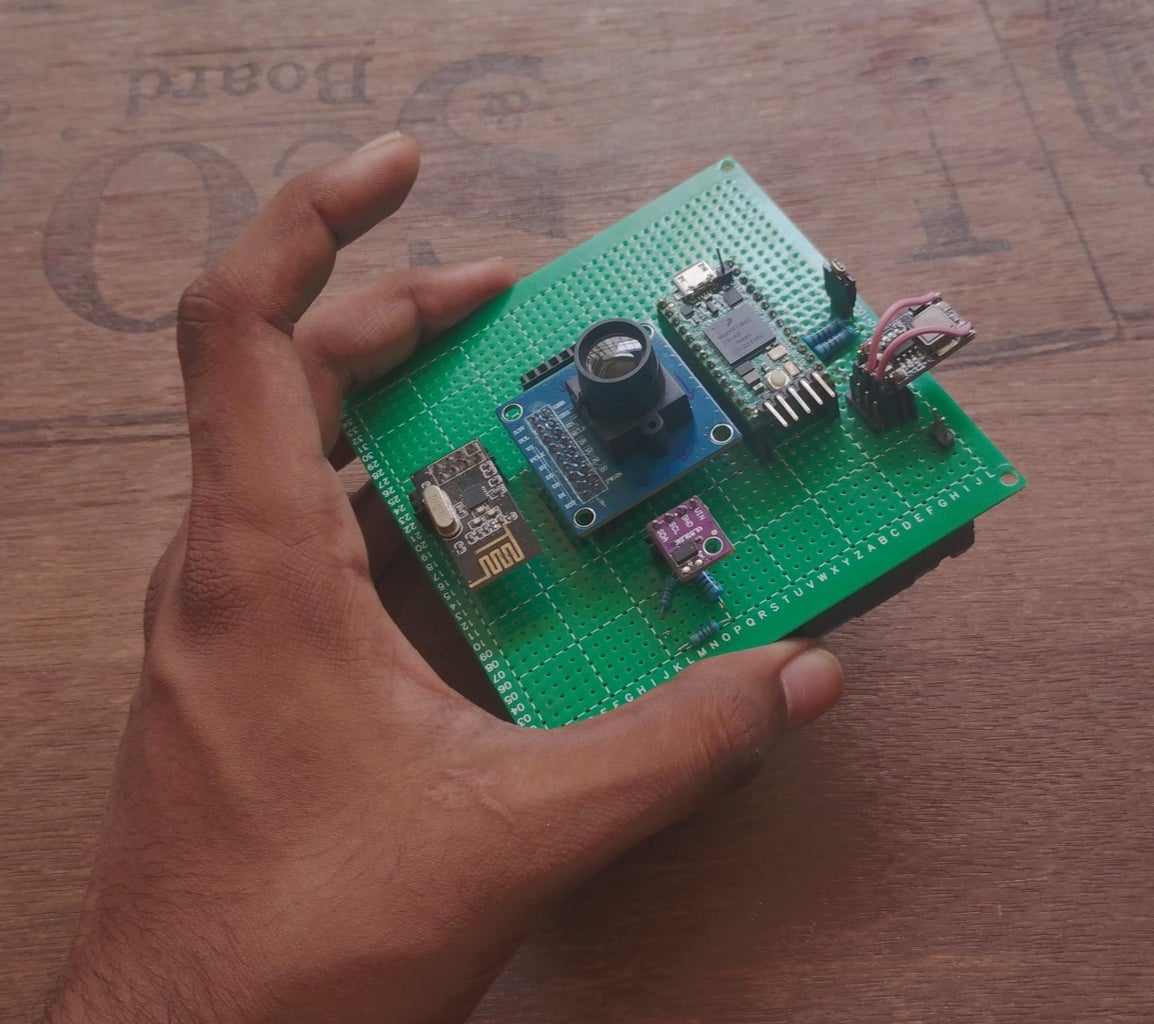 Beginners Guide to an Optical Flow Sensor With OV7670 Camera : 5 Steps ...