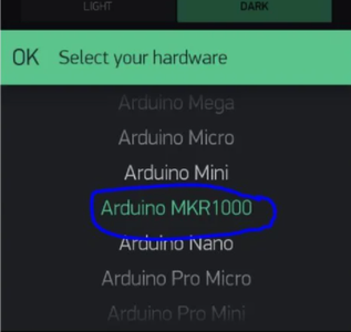 Create New Blynk Project