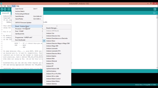 HOW TO MAKE ARDUINO NANO/MINI | How to Burn Bootloader : 5 Steps ...