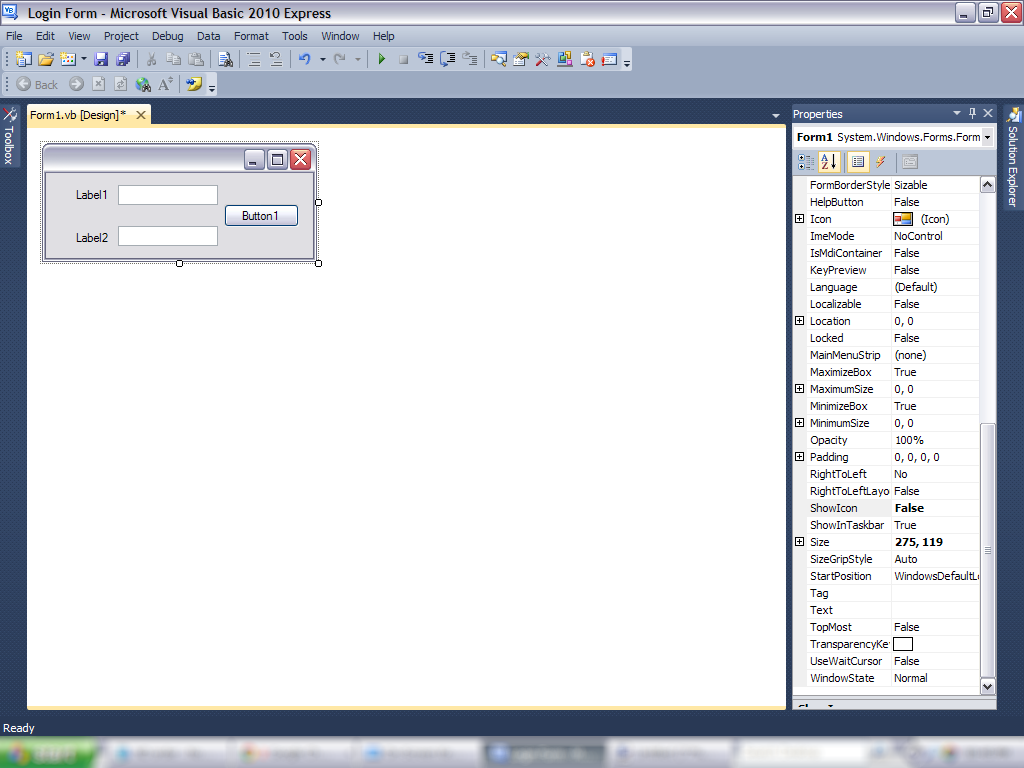 How to Make a Login Form in Visual Basics 2010 : 4 Steps - Instructables