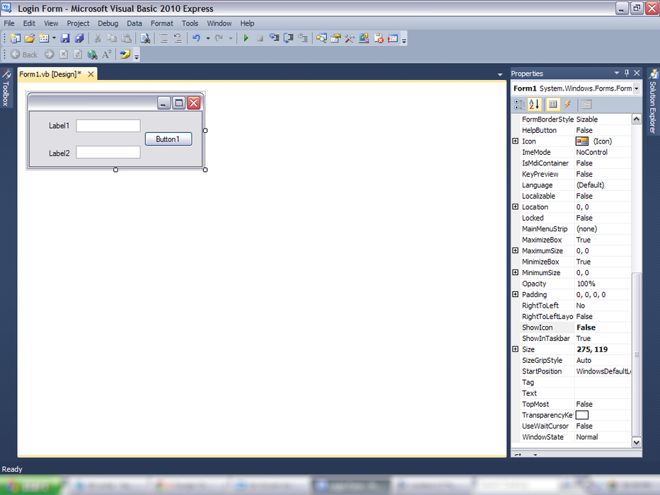 How to Make a Login Form in Visual Basics 2010 : 4 Steps - Instructables