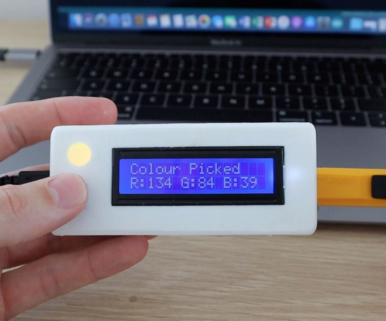 Arduino RGB Color Picker – Pick Colors From Real Life Objects