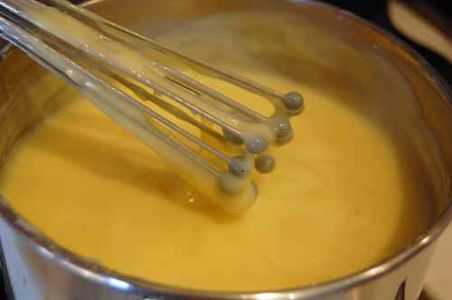 Add Egg Mixture to Milk Mixture