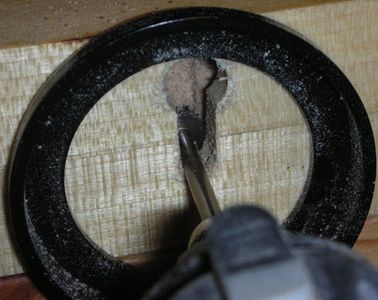 Pocket Key Screw Hole