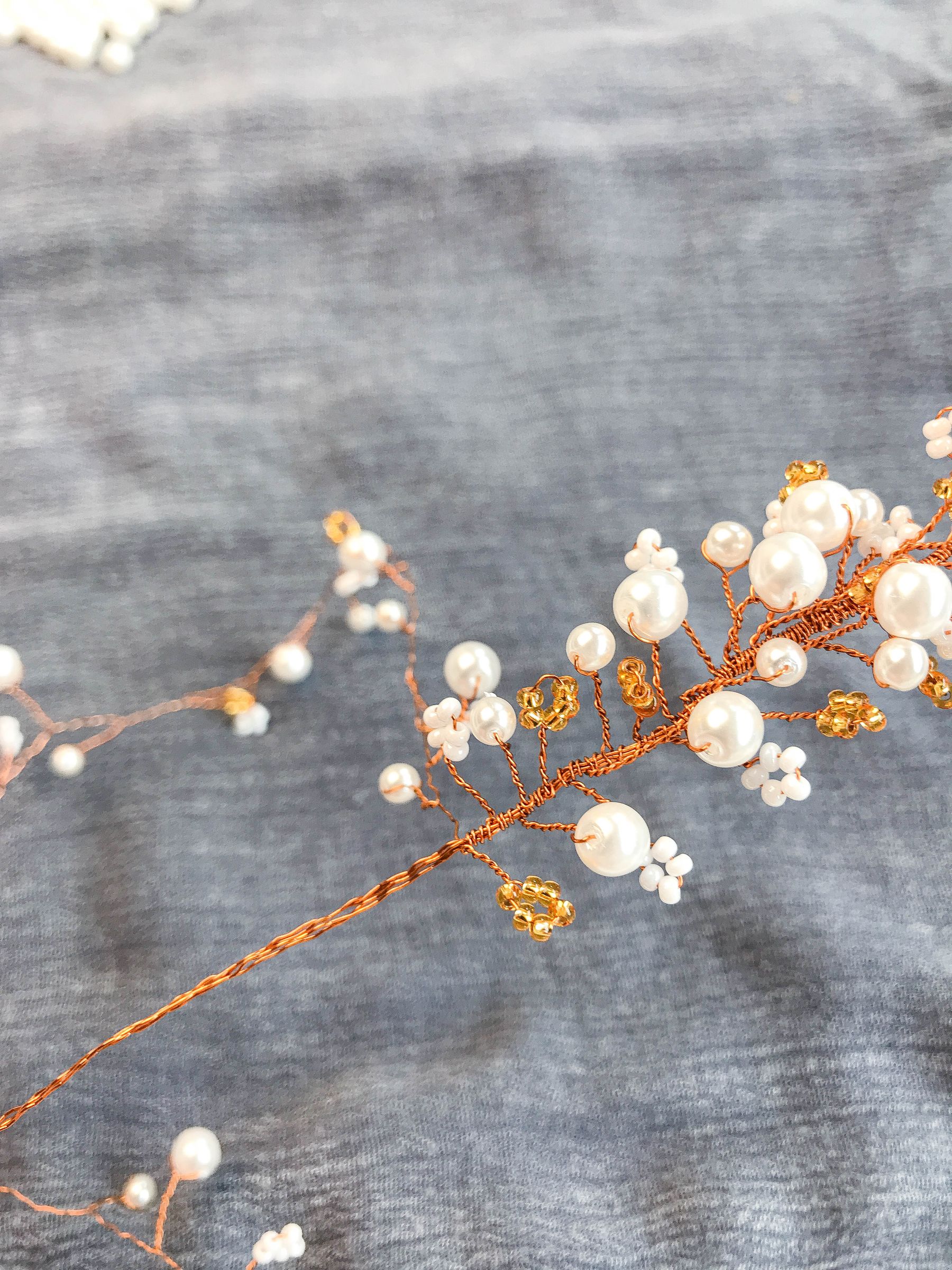Hand Beaded Hair Vine 6 Steps (with Pictures) Instructables