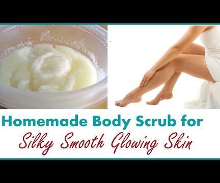 Homemade Body Scrub for Baby Soft Skin