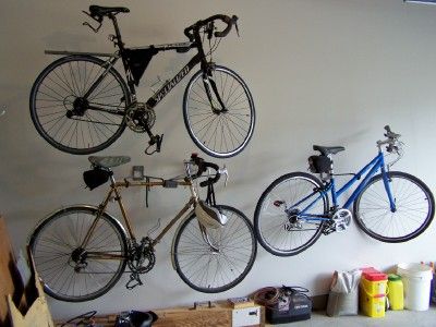 An Easy Welded Bike Hanger