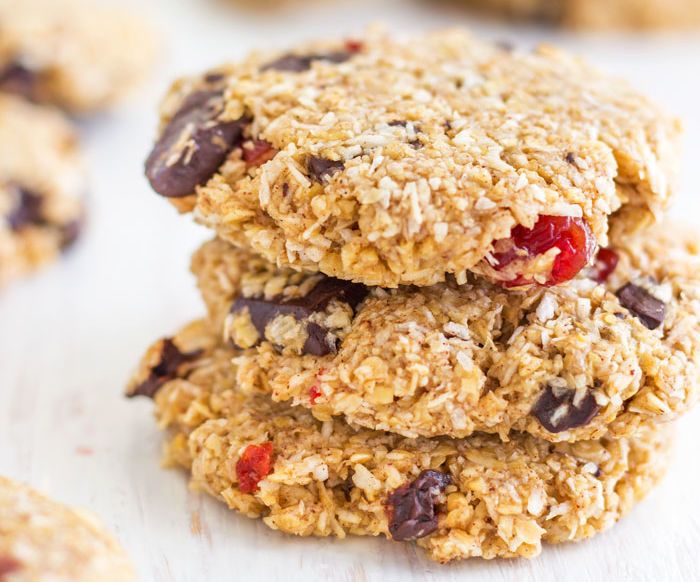 Flourless Chocolate Oatmeal Cookies