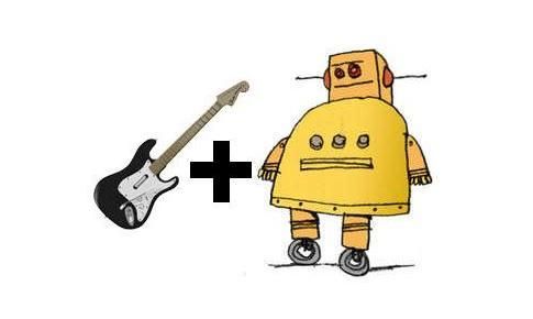 How to Make a RockBand Guitar Playing Robot!