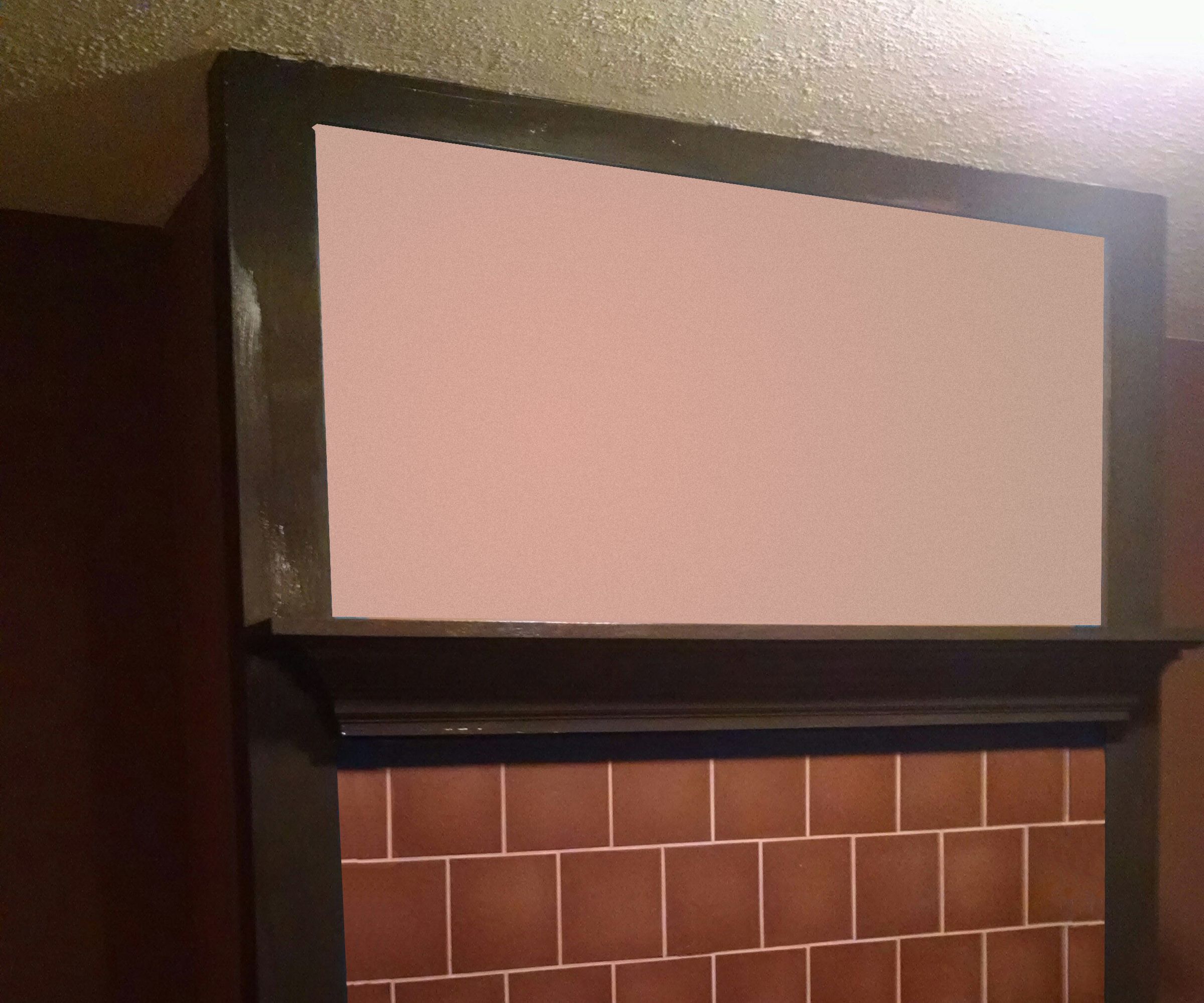 Floating Mantle From Cown Molding