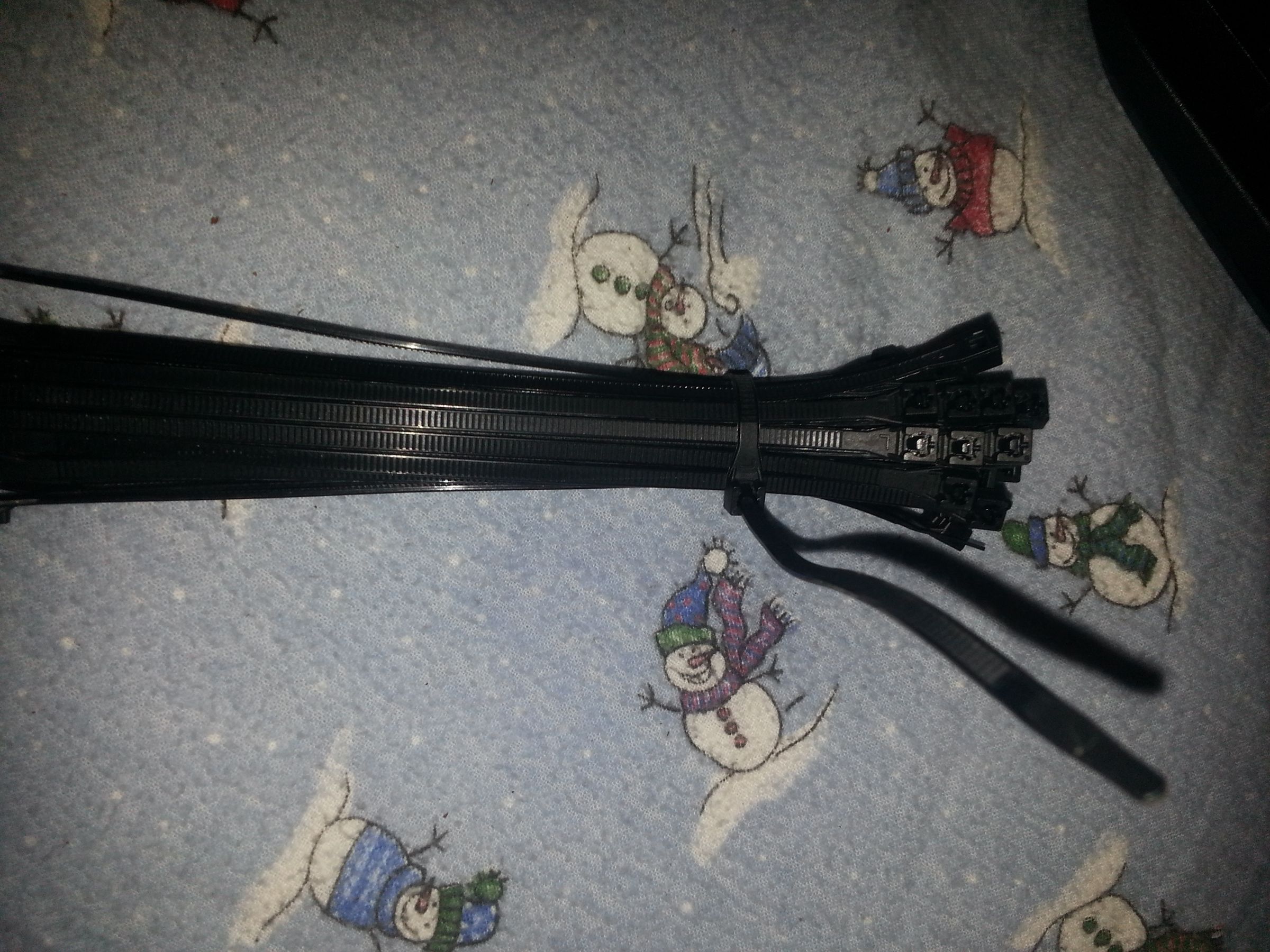 designer zip tie bracelet